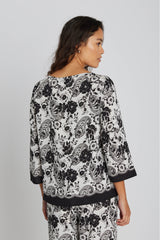 PBO Etto blouse PBO1739 Col. Paisley