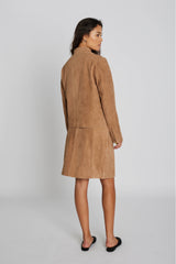 PBO Lima suede skirt PBO1761 Col. Camel