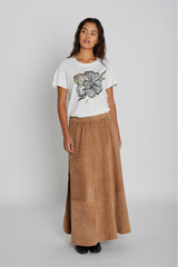 PBO Jono Suede Long Skirt PBO1762 Col. Camel