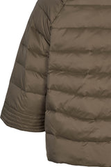 PBO Alaska down quilt cape Jacket PBO1790 Col.Smoke