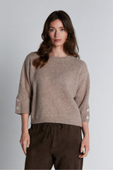 PBO Joba Knit Sweater PBO1803 Col. Sandstone