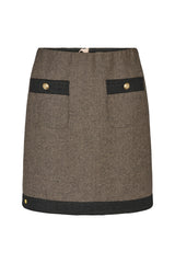 PBO Marmonti Skirt PBO1813 Col.Black/Beige