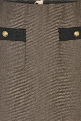 PBO Marmonti Skirt PBO1813 Col.Black/Beige