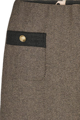PBO Marmonti Skirt PBO1813 Col.Black/Beige