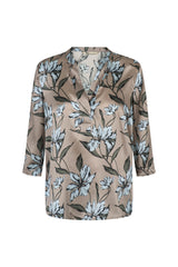 PBO Vinda Silk Blouse PBO1818 Col.Sandstone