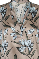 PBO Vinda Silk Blouse PBO1818 Col.Sandstone