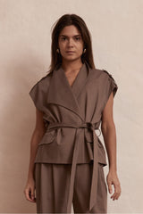 PBO Banmala Waistcoat PBO1830 Col.Sandstone