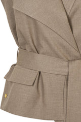 PBO Banmala Waistcoat PBO1830 Col.Sandstone
