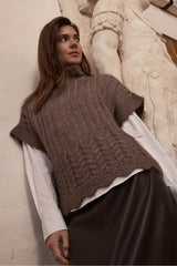 PBO Sino Knit Waistcoat PBO1858 Col.Beige melange