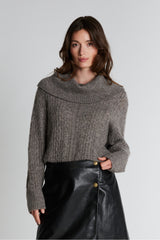 PBO Kosta Knit Sweater PBO1874 Col.Beige melange