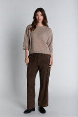 PBO Ekola Suede Pants PBO1909 Col.Smoke