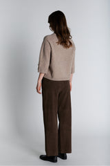 PBO Ekola Suede Pants PBO1909 Col.Smoke