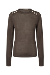 PBO Deana Knit Blouse PBO1912 Col. Smoke