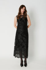 PBO Ello Lace Long Skirt PBO1977 Col. Black