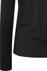 PBO Seta roll neck Jersey Blouse PBO2004 Col.Black