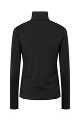 PBO Seta roll neck Jersey Blouse PBO2004 Col.Black