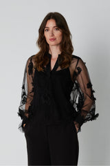 PBO Bina Blouse PBO2006 Col. Black