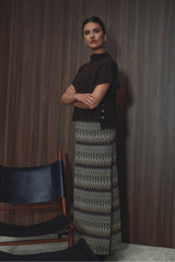 PBO Vallio knit Vest PBO2032 Col. Chocolate