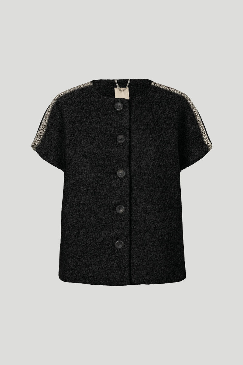 PBO vest Kino cape col. sort