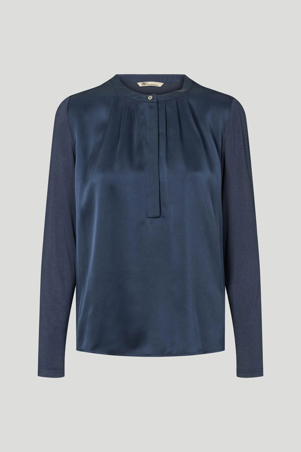 PBO Kopala Blouse PBO1313 Col. Navy