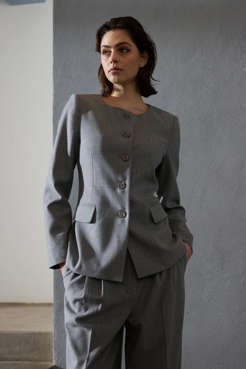 PBO Ladylo Blazer PBO1334 Col. Grå 417