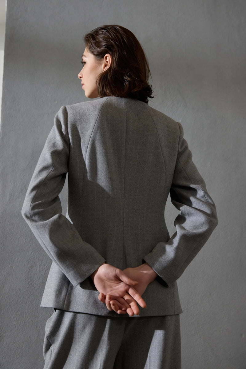 PBO Ladylo Blazer PBO1334 Col. Grå 417