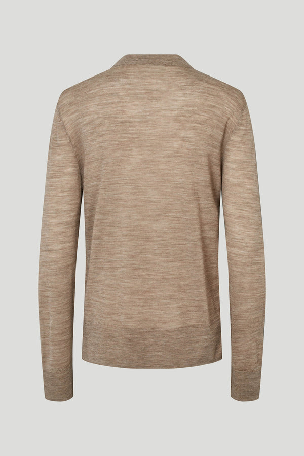 PBO Nella Knit Blouse PBO1354 Col. Sand Melange