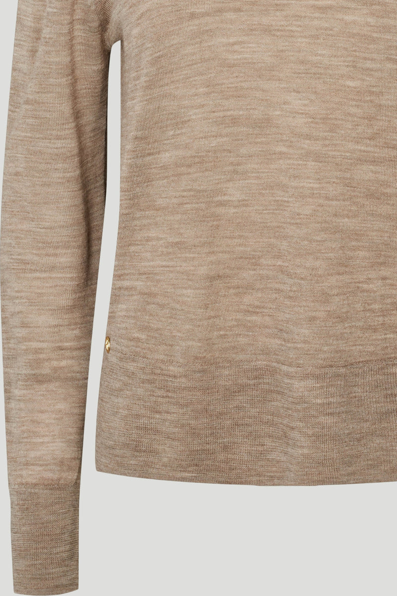 PBO Nella Knit Blouse PBO1354 Col. Sand Melange