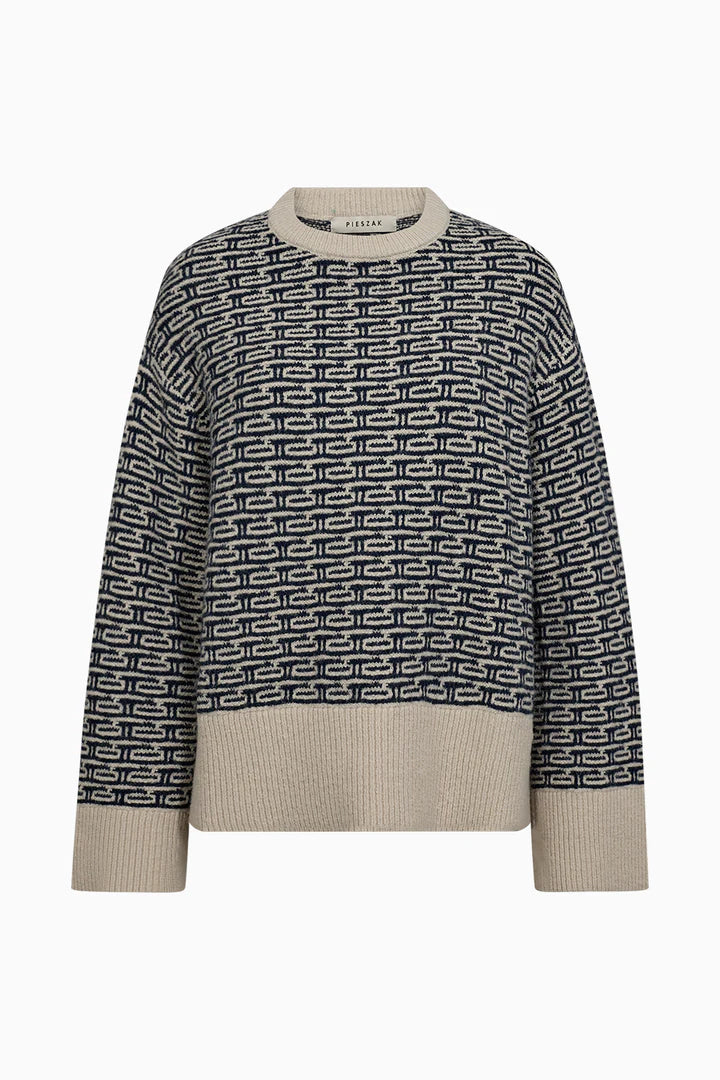 Pieszak pullover Talia Knit Pullover navy