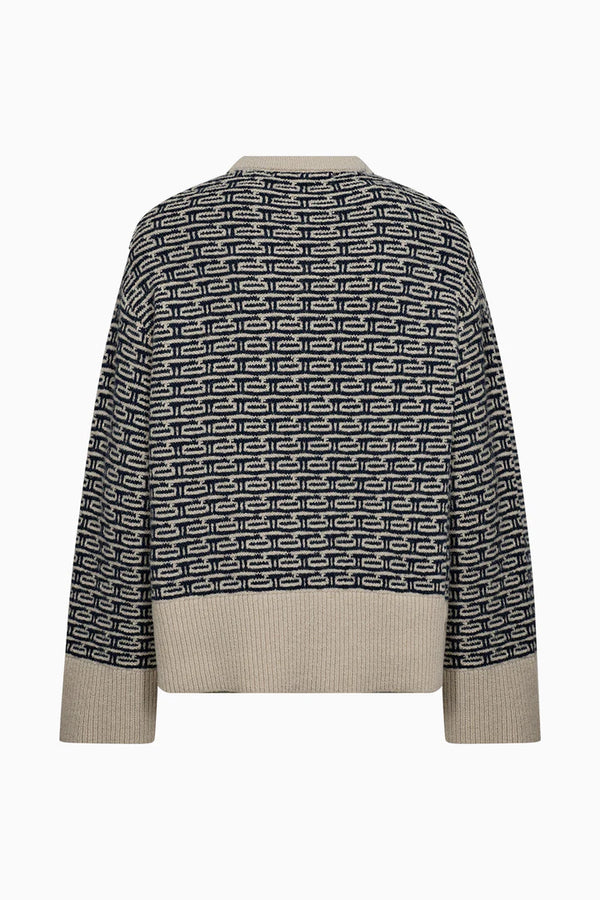 Pieszak pullover Talia Knit Pullover navy