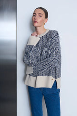 Pieszak pullover Talia Knit Pullover navy
