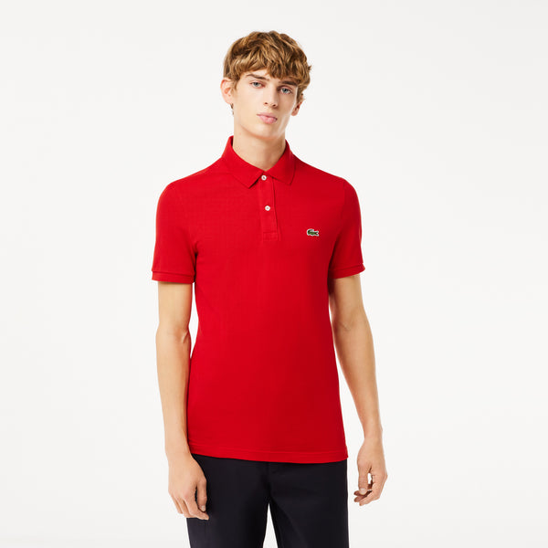 Lacoste polo t-shirt PH4012 slim rød