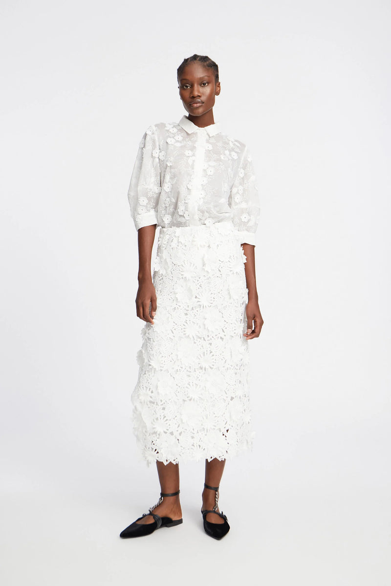 Munthe Pust Skjorte 252 1017 25225 Col. White