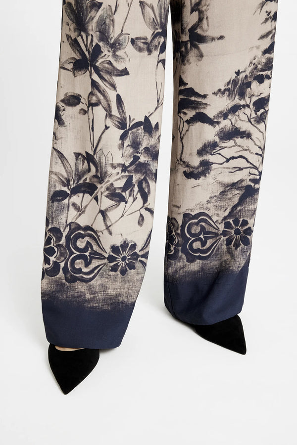 Gustav bukser Phi long wide col. 82033