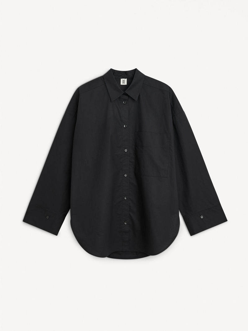 Malene Birger Skjorte Derris 101929 Sort 050