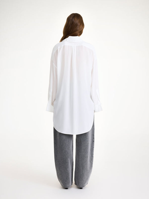 By Malene Birger Skjorte Maye 102457 Col. Hvid 090