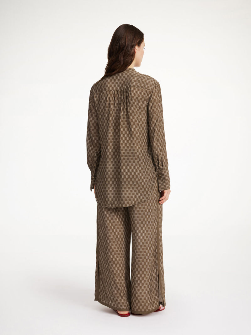By Malene Birger Bluse Mabillon Q72514016 Brun Q45