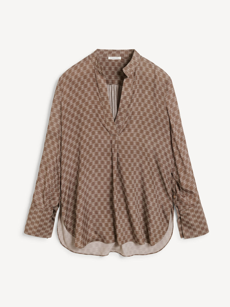 By Malene Birger Bluse Mabillon Q72514016 Brun Q45
