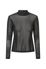 Rue de Femme Roll Neck Blouse RDF1175 Col.Black