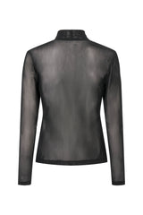 Rue de Femme Roll Neck Blouse RDF1175 Col.Black