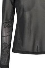 Rue de Femme Roll Neck Blouse RDF1175 Col.Black