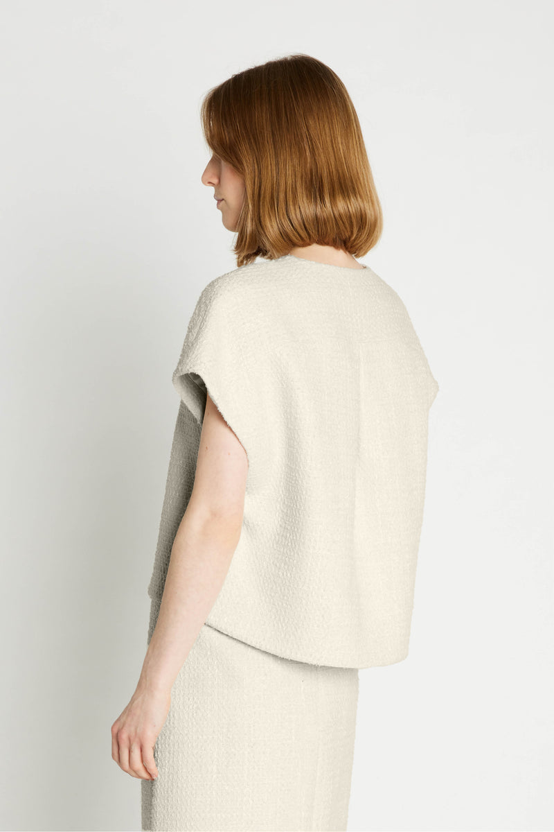 Rue de Femme Vest Ivelisse 7473 Offwhite 02
