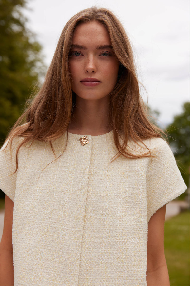 Rue de Femme Vest Ivelisse 7473 Offwhite 02