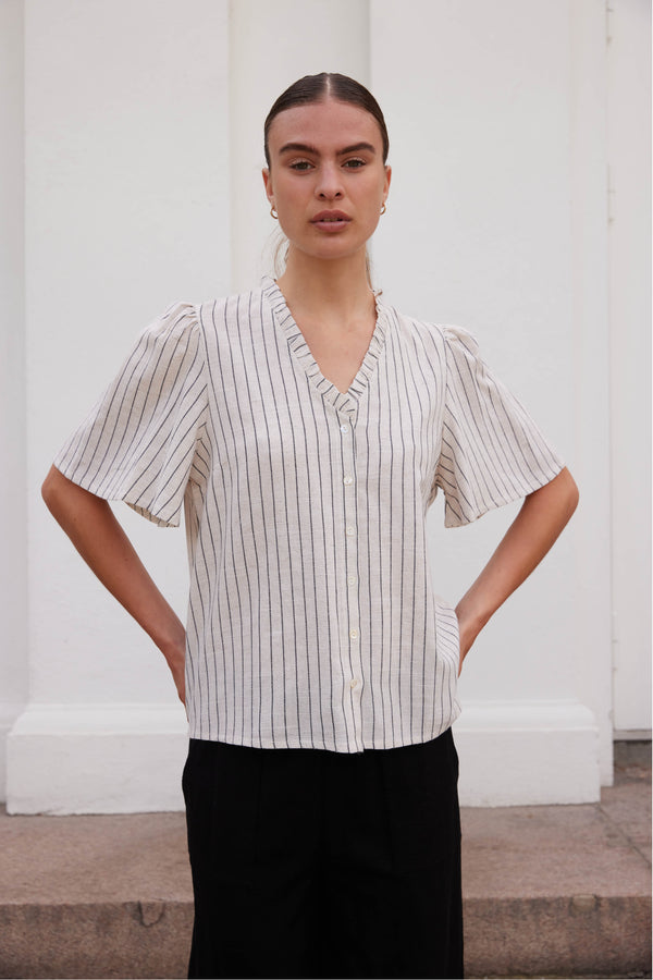 Rue de Femme Bluse Lea 7487 Sand 05