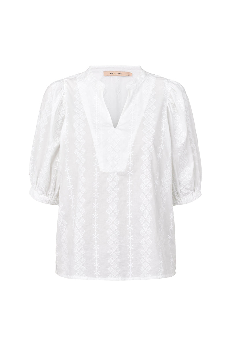 Rue de Femme Bluse Armelle RDF184 Col.Offwhite 02