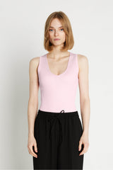 Rue de Femme Softy Galatea knit Top RDF282 Col. Crystal Pink 304