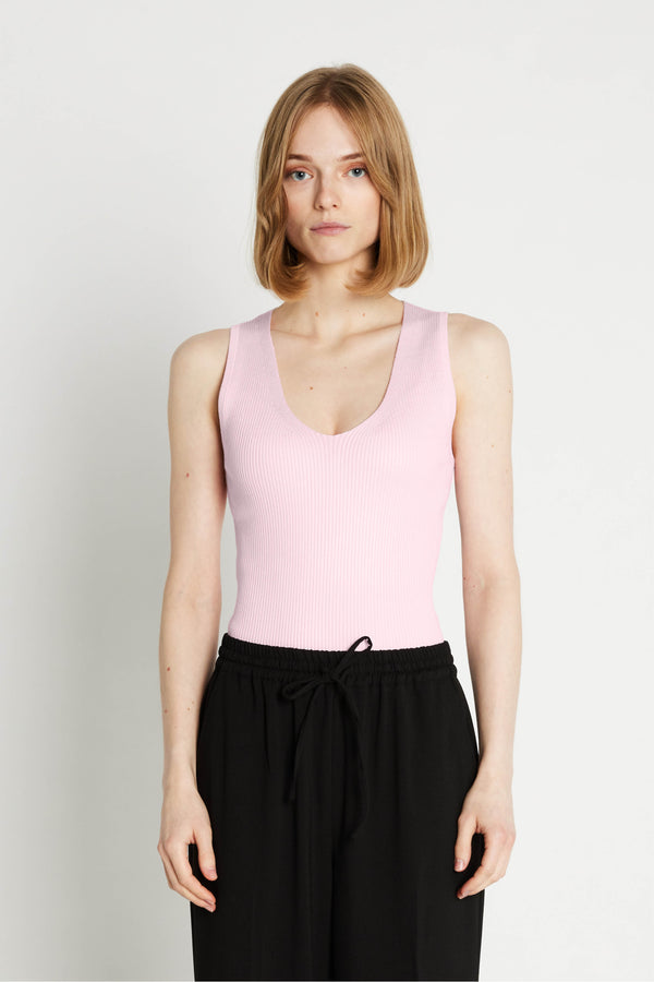 Rue de Femme Softy Galatea knit Top RDF282 Col. Crystal Pink 304