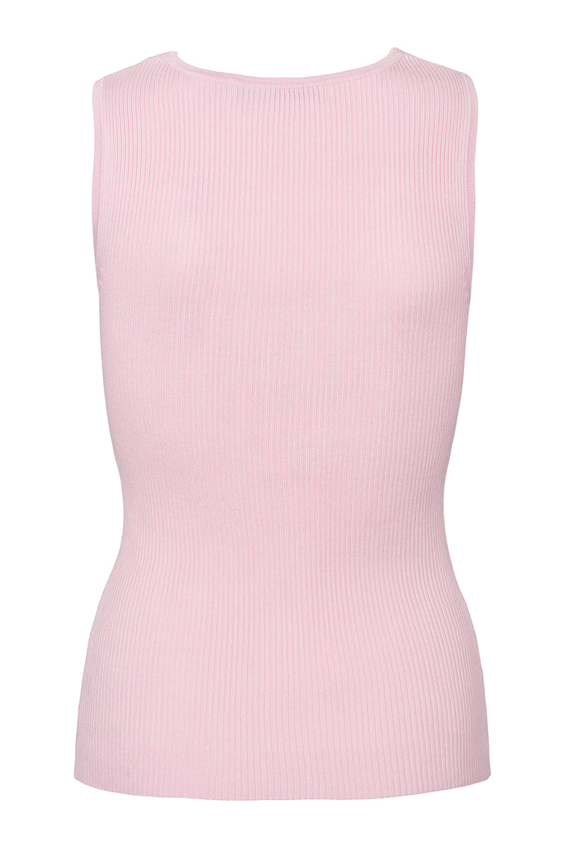 Rue de Femme Softy Galatea knit Top RDF282 Col. Crystal Pink 304