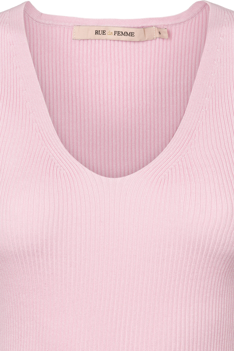 Rue de Femme Softy Galatea knit Top RDF282 Col. Crystal Pink 304