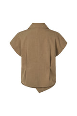 Rue De Femme Solveig vest RDF334 Col. Dark-sand